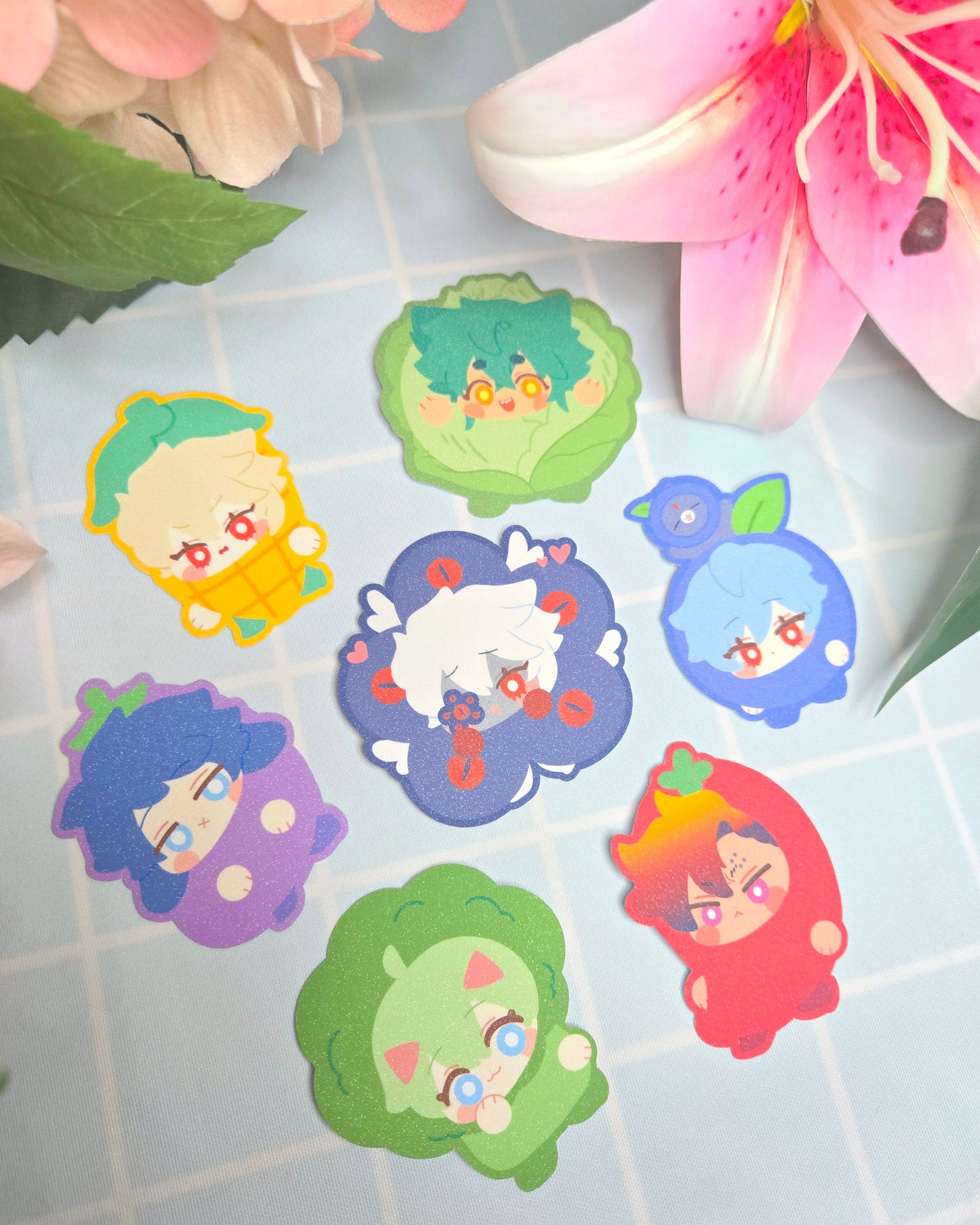 ODLAC | STICKER PACK | Veggie Friends ★