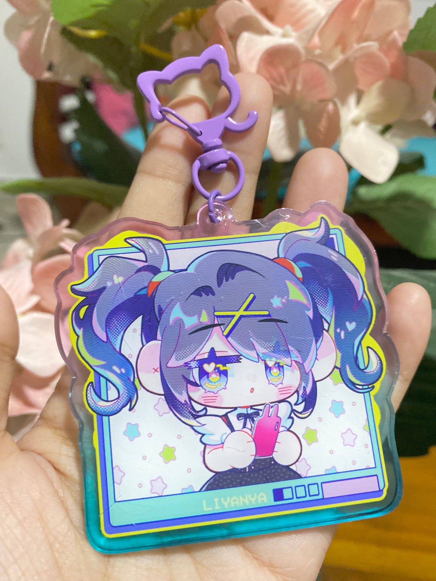 NEEDY STREAMER OVERLOAD | KEYCHAIN | Kangel ★ Ame ★