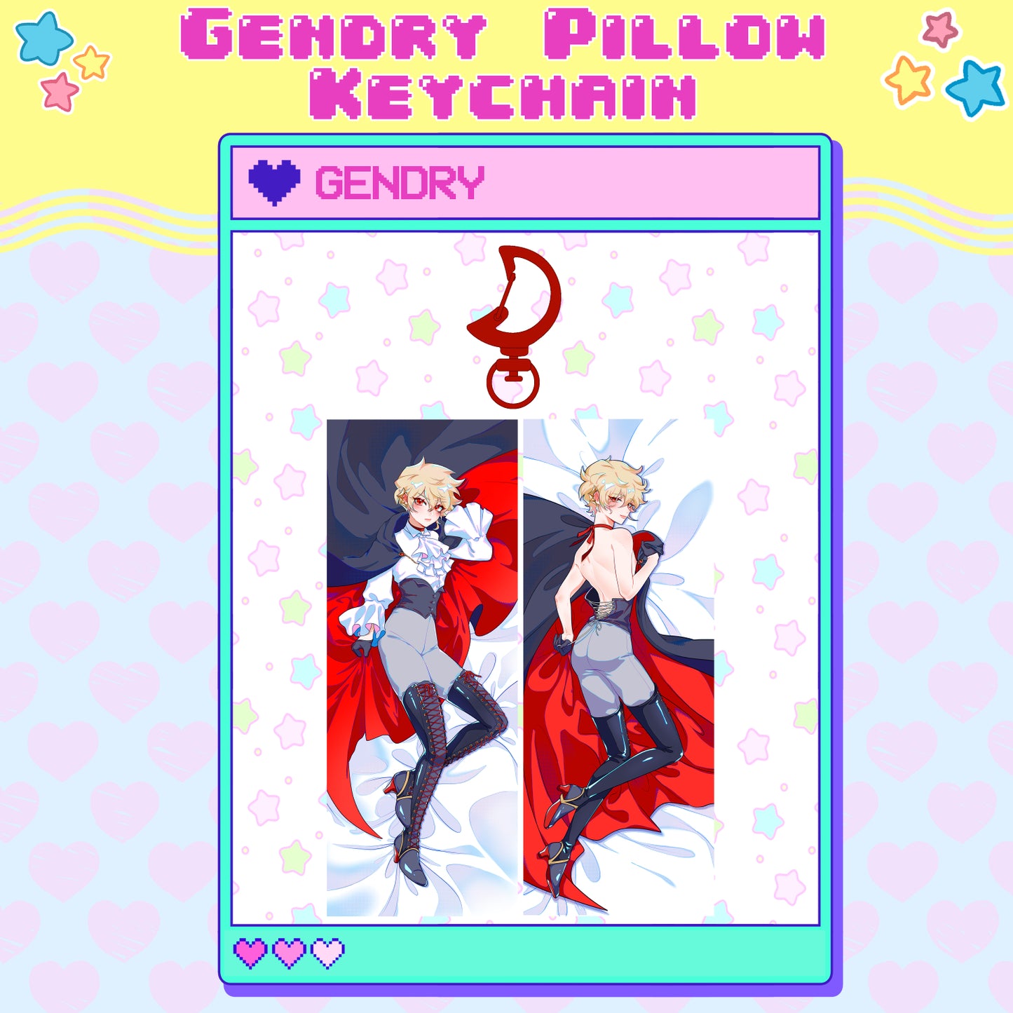 ODLAC | DAKIMAKURA KEYCHAIN (PREORDER ONLY!!!) | Gendry ★