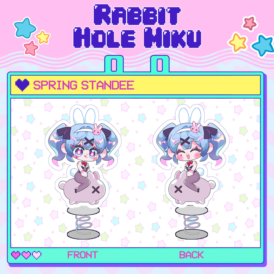 VOCALOID | SPRING STANDEE | Rabbit Hole Miku ★