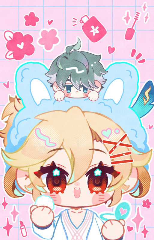 GENSHIN IMPACT | HONKAI STAR RAIL | HAND MIRRORS | AlHaitham + Kaveh ★Ratio +Aventurine ★ Robin +Sunday ★