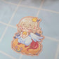DunMeshi | GLITTER STICKER | Chimkin Falin ★