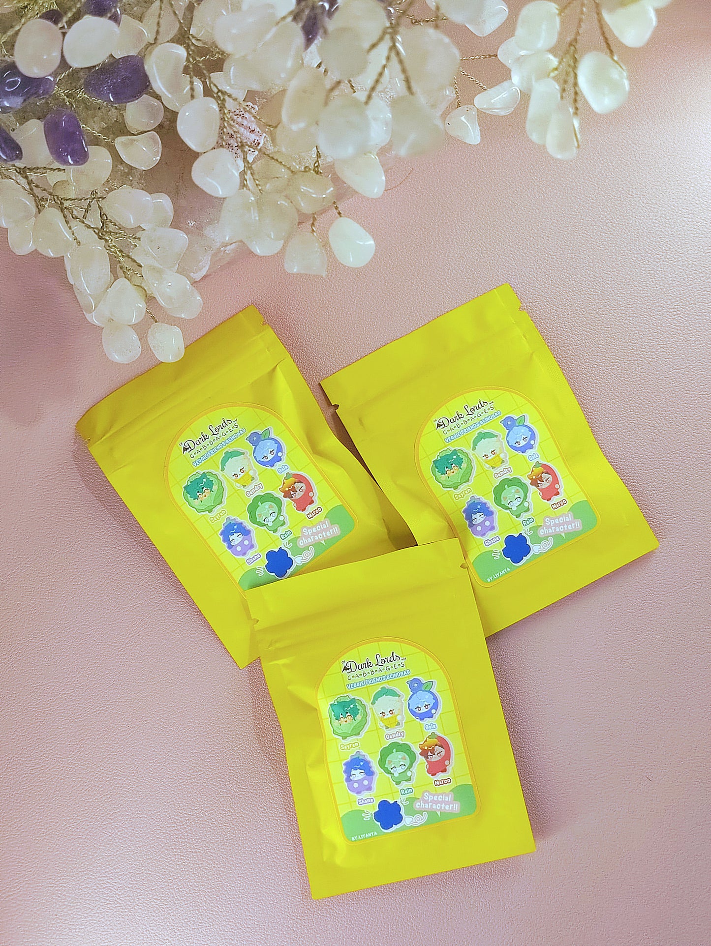ODLAC | KEYCHAIN BLIND BAGS | Veggie Friends ★
