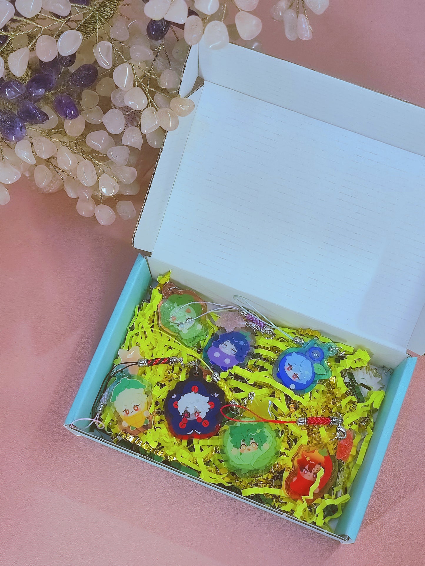 ODLAC | KEYCHAIN BLIND BAGS | Veggie Friends ★