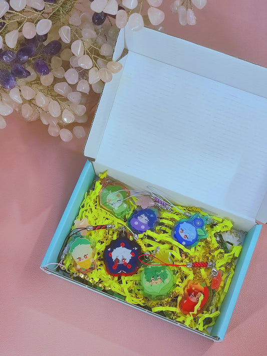 ODLAC | KEYCHAIN BLIND BAGS | Veggie Friends ★