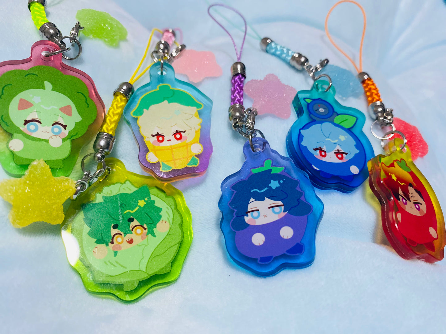 ODLAC | KEYCHAIN BLIND BAGS | Veggie Friends ★
