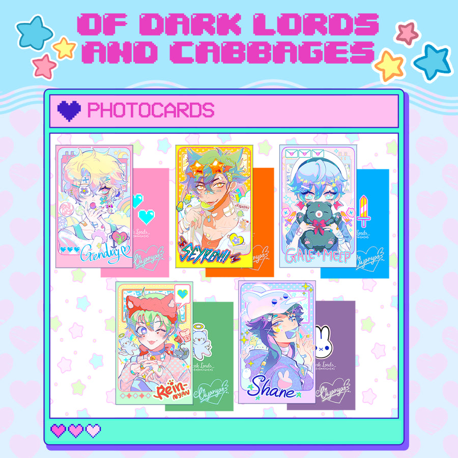 ODLAC | PHOTOCARDS | Pastel Series ★