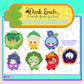 ODLAC |  STICKER PACK | Veggie Friends ★