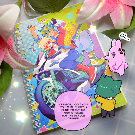 ODLAC | A5 REUSABLE STICKER BOOK (PREORDER ONLY!!!) | SeyGen ★