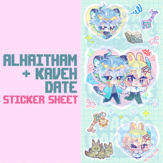 GENSHIN IMPACT | Haikaveh ★ Kavetham | Sticker Sheet